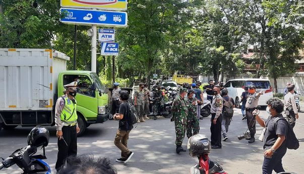 Demo Boikot Indomaret Dibubarin Warga: Jangan Berkerumun, Nanti ada Klaster Baru