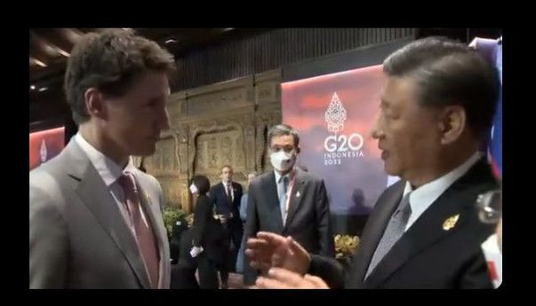 Viral Xi Jinping Ceramahi Justin Trudeau di Sela-sela G20, Tak Terima Pembicaraan Bocor ke Wartawan