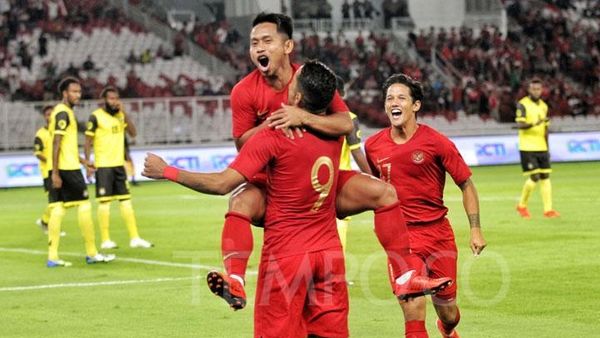 Menang Dari Malaysia, Rangking FIFA Timnas Indonesia Melejit
