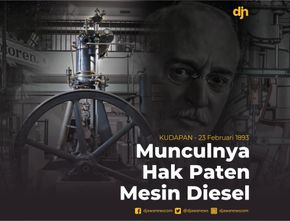 Munculnya Hak Paten Mesin Diesel