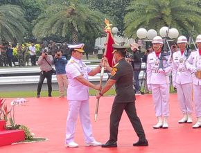 Jenderal Andika Perkasa Resmi Serahkan Jabatan Panglima TNI ke Laksamana Yudo Margono
