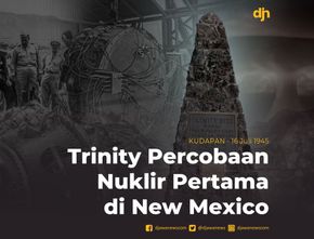Trinity Percobaan Nuklir Pertama di Ner Mexico