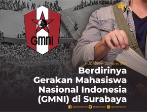 Berdirinya Gerakan Mahasiswa Nasional Indonesia (GMNI) di Surabaya