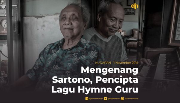Mengenang Sartono, Pencipta Lagu Hymne Guru
