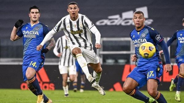 Taklukkan Udinese, Cristiano Ronaldo Sumbang Dua Gol untuk Juventus