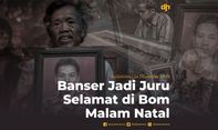 Banser Jadi Juru Selamat di Bom Malam Natal