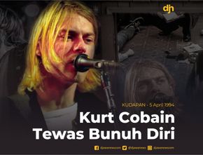 Kurt Cobain Tewas Bunuh Diri