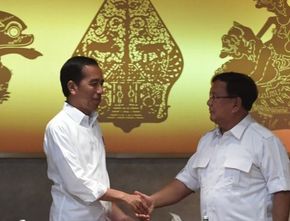 Jokowi-Prabowo Bertemu dalam Rangka Mengubur Konflik Cebong Vs Kampret, Ini Respon Pendukung Prabowo