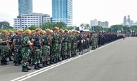 2.678 Personel Gabungan Dikerahkan Amankan Aksi Demo di Gedung DPR Siang Ini