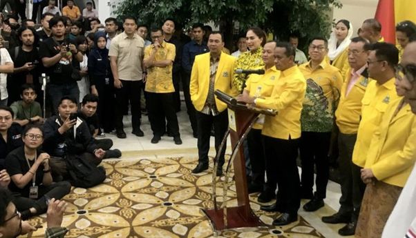 Bahlil Umumkan Susunan Pengurus Golkar, Tidak Ada Nama Jokowi dan Gibran