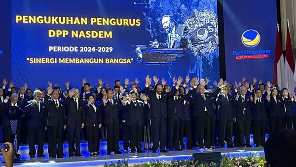 Surya Paloh Lantik Pengurus DPP NasDem Periode 2024-2029, Ini Daftar Lengkapnya