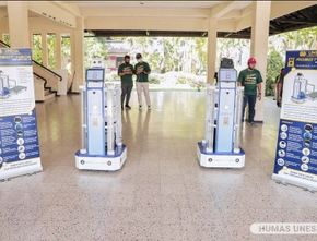 Unesa Luncurkan Robot Medis untuk Bantu Tangani Pasien Covid-19