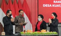 Jokowi Terharu Dapat Surprise Ultah dari Megawati di Rakernas PDIP: Seumur-umur Tak Pernah Dirayakan Seperti Ini