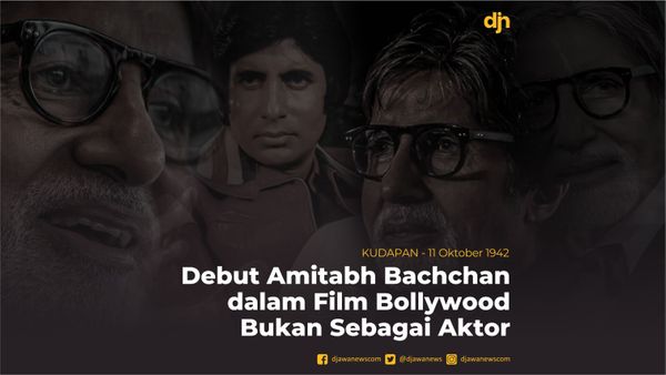 Debut Amitabh Bachchan dalam Film Bollywood Bukan Sebagai Aktor