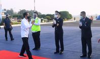 Cepat dan Tetap Safety, Jokowi Apresiasi Beroperasinya Bandara JB Soedirman