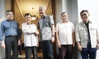 Guyonan Ganjar Saat Sambangi JK di Rumahnya: Tapi Kalau Nanti Dukung Saya Juga Boleh Pak