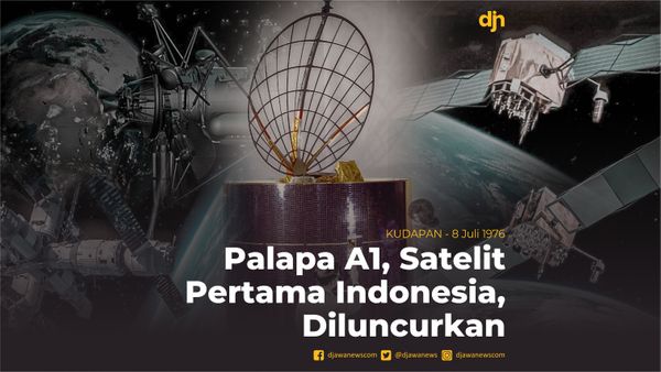 Palapa A1, Satelit Pertama Indonesia, Diluncurkan