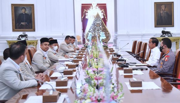 Presiden Jokowi Terima Silaturrahmi PP Pemuda Muhammadiyah di Istana