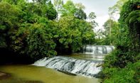 Eksotisme Air Terjun Caroce di Desa Tandikek, Mandailing Natal