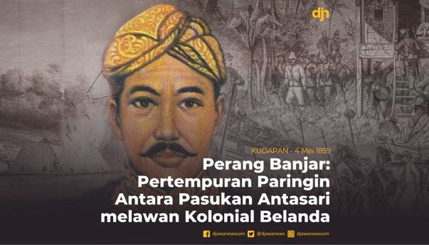 Perang Banjar: Pertempuran Paringin Antara Pasukan Antasari Melawan Kolonial Belanda
