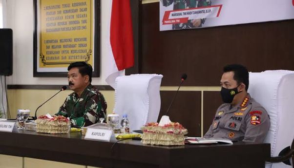 Setelah Papua, Panglima TNI dan Kapolri ke Sulteng Bakar Semangat Pasukan yang Memburu Ali Kalora