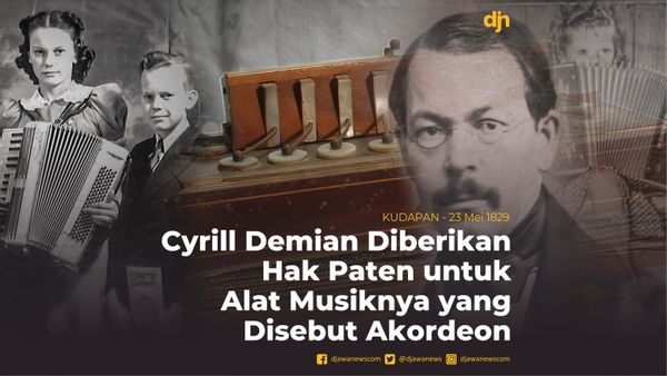 Cyrill Demian Diberikan Hak Paten untuk Alat Musiknya yang Disebut Akordeon