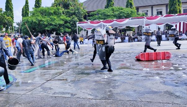 Terbaru: Simulasi Pengamanan Pilkada 2020 Diadakan di Klaten