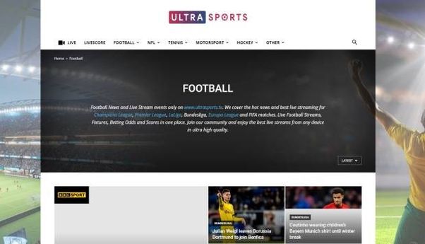 Situs untuk Live Streaming Liga Champions