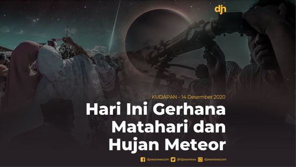 Hari Ini Gerhana Matahari dan Hujan Meteor