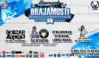 Catat Tanggalnya! Pengumuman Pemenang Lomba Mural Competition Brajamusti