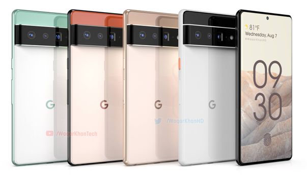 Google Pixel 6 Pro dan Pixel 6, Kabarnya Dibekali OS Andoid 12