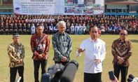 Jokowi Apresiasi Ganjar Bangun SMKN Gratis Khusus Keluarga Miskin