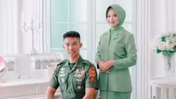 Kisah Wanita Berjodoh dengan TNI yang Dikenalnya Lewat Media Sosial
