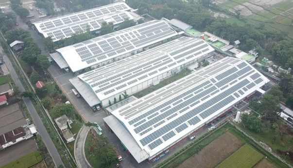 Terbaru: Dari Jualan Air Minum, AQUA Bangun PLTS Terbesar di Jawa Tengah