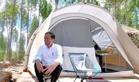 Ternyata Rombongan Jokowi Kemah Pakai Tenda Merek Luar Negeri, Netizen: Kalian Benar-benar Ngggak Bisa Dipercaya