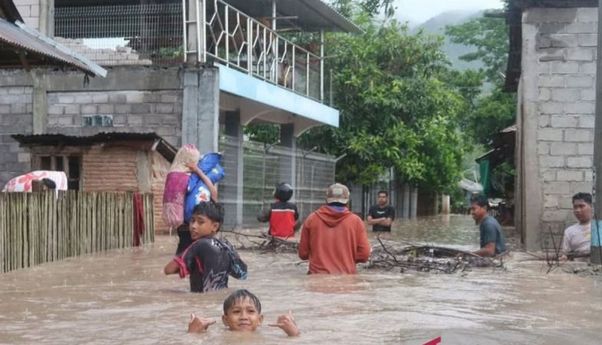 Banjir Bandang di Bima, 4.088 Kepala Keluarga Terdampak, Lahan Pertanian hingga Masjid Agung Terendam