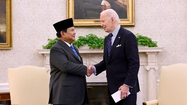 Bertemu Prabowo di Gedung Putih, Biden Puji 75 Tahun Kemitraan Amerika-Indonesia