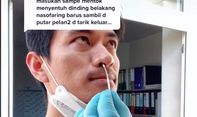 Ramai di TikTok Tentang Cara Antigen di Jerman Nyolok Hidung Enggak Dalam