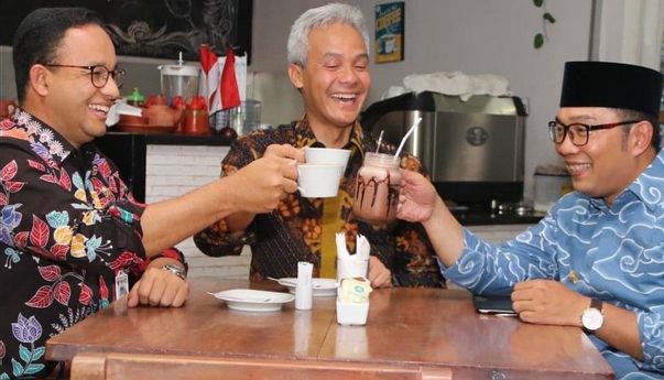 Hebat! Elektabilitas Ridwan Kamil Kalahkan Anies dalam Survei Capres 2024, Ganjar Bagaimana?
