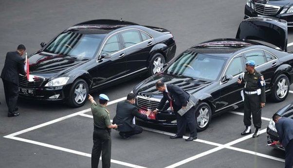 Mengintip Keistimewaan Mobil Dinas Presiden Jokowi