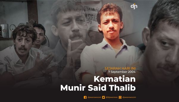 Mengenang Said Munir Thalib, Aktivis HAM yang Tewas Diracun di Udara