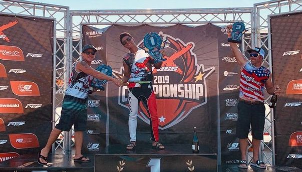 Performa Apik Aqsa Juarai Ajang Internasional Jetski di Amerika