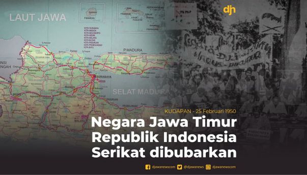 Negara Jawa Timur Republik Indonesia Serikat dibubarkan