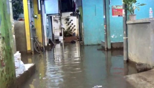 BPBD: Banjir 2 RT di Penjaringan Jakut Akibat Curah Hujan Tinggi dan Rob
