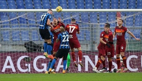 Sengit, Inter Milan vs AS Roma 2-2