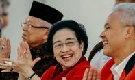 Ultah ke-77 Megawati, Ganjar Doakan Selalu Sehat dan Bahagia: Salam Metal Bu, Menang Total