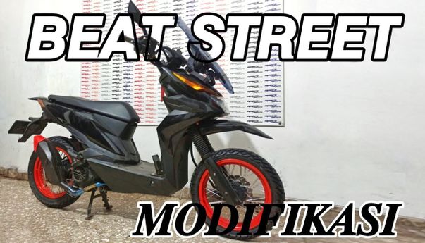 Kumpulan Gambar Modifikasi Beat Street Pelek Jari-Jari, Murah Meriah tanpa Ribet