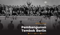 13 Agustus 1961, Pembangunan Tembok Berlin: Dinding Pemisah Jerman Barat dan Timur