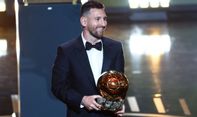 Lionel Messi Raih Ballon d'Or Kedelapan: Ini Lebih Istimewa karena Didapat setelah Menang Piala Dunia