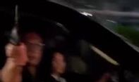 Viral! Pengendara Pajero Acungkan Senjata Tajam di Kelapa Gading